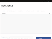 Tablet Screenshot of neverends.net